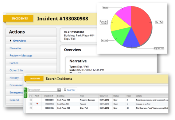 record it related incidents for enterprise
