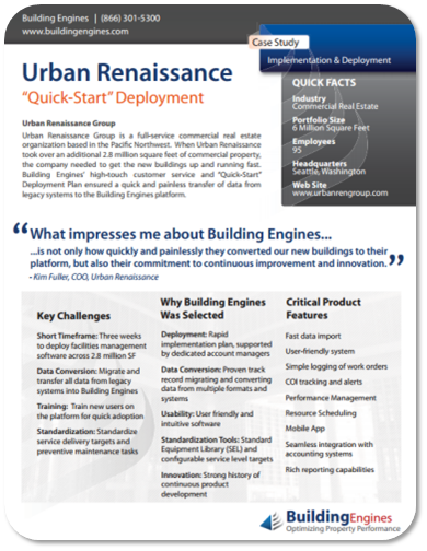 Building Engines is a Commercial Real Estate Web and Mobile Property Management Platform